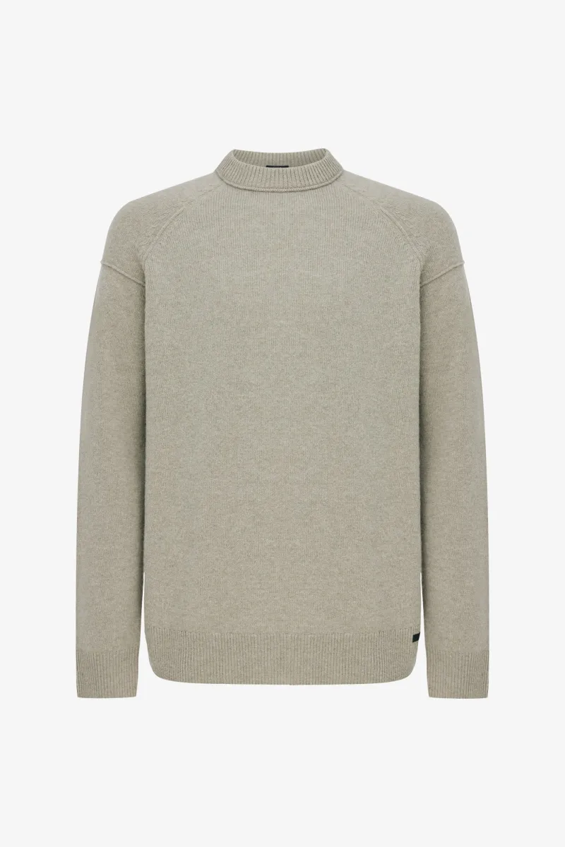 Relaxed Roundneck | Light Taupe