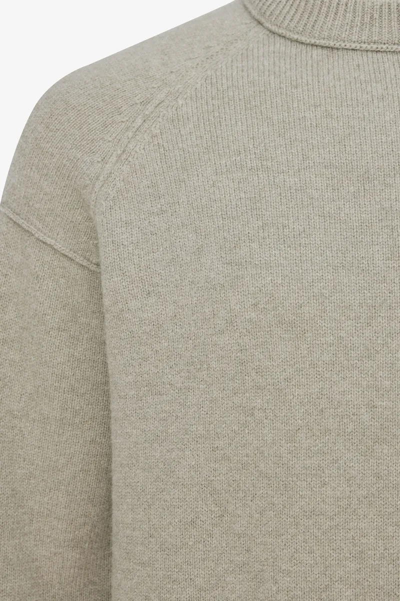 Relaxed Roundneck | Light Taupe