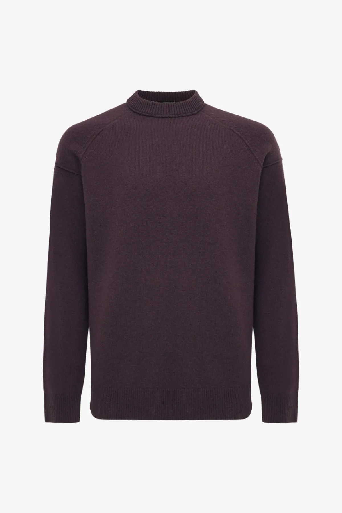 Relaxed Roundneck | Bordeaux