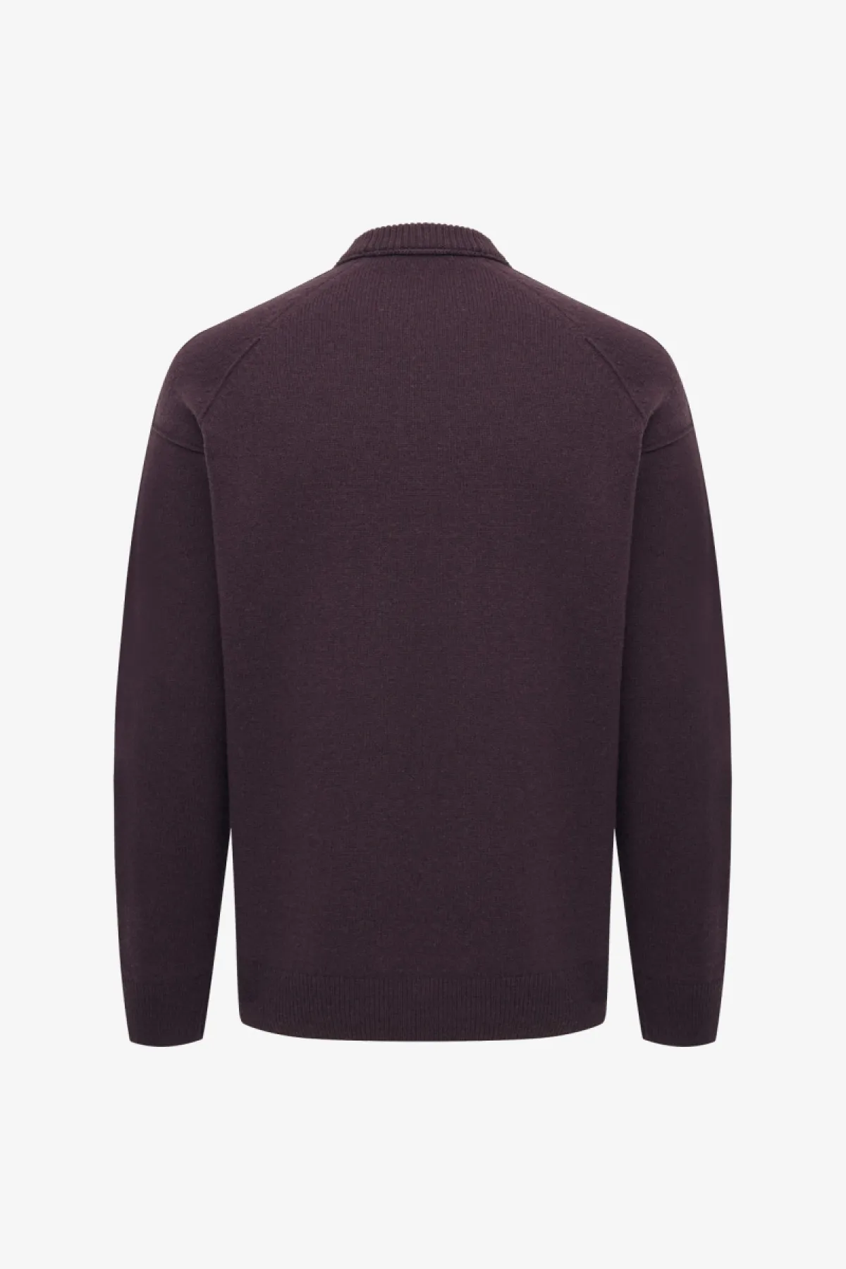 Relaxed Roundneck | Bordeaux
