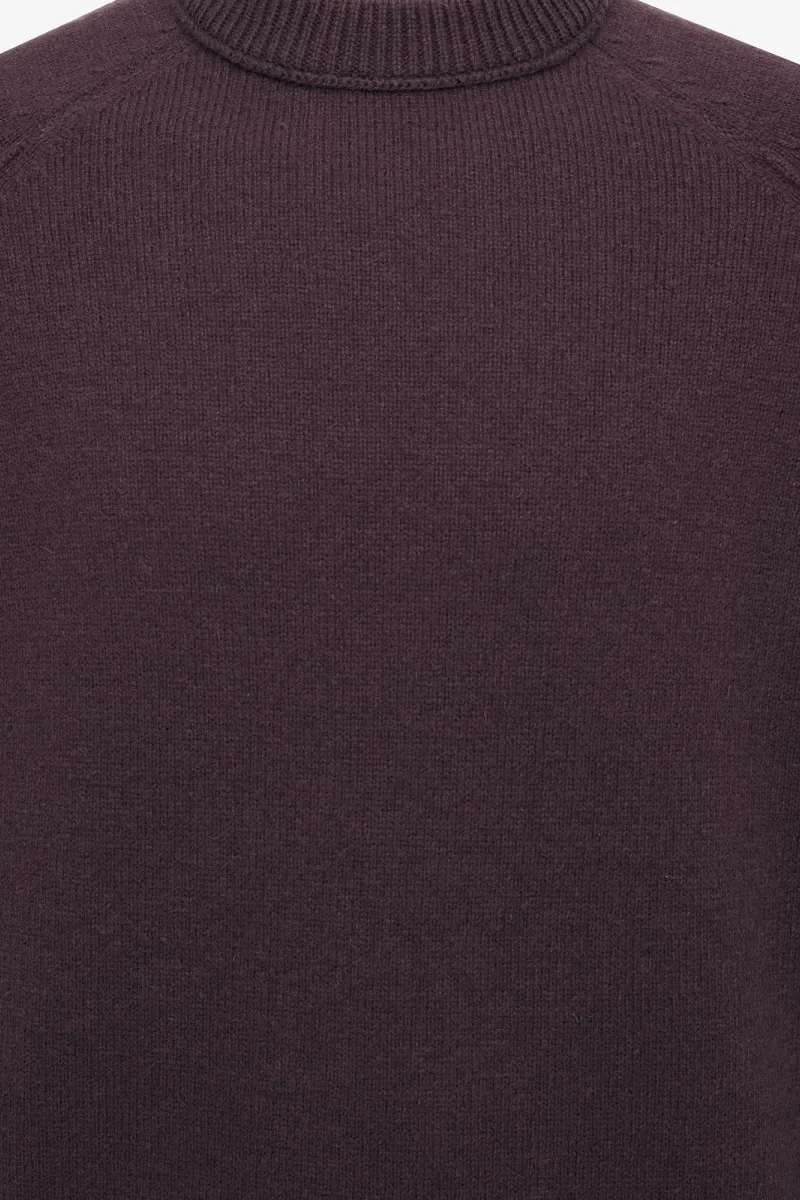 Relaxed Roundneck | Bordeaux