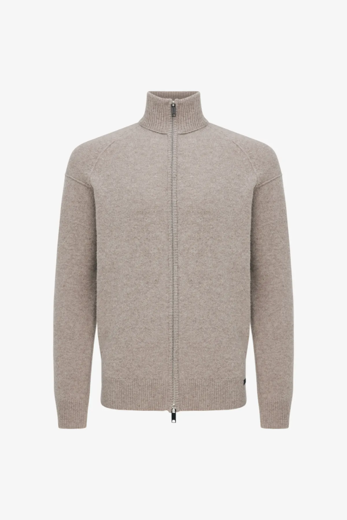 Turtle Zip Jacket | Beige