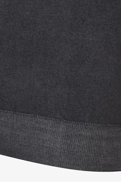 Wollen trui washed grijs