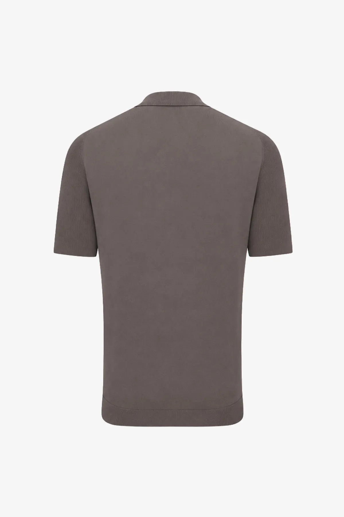 Polo Half Zip | Taupe