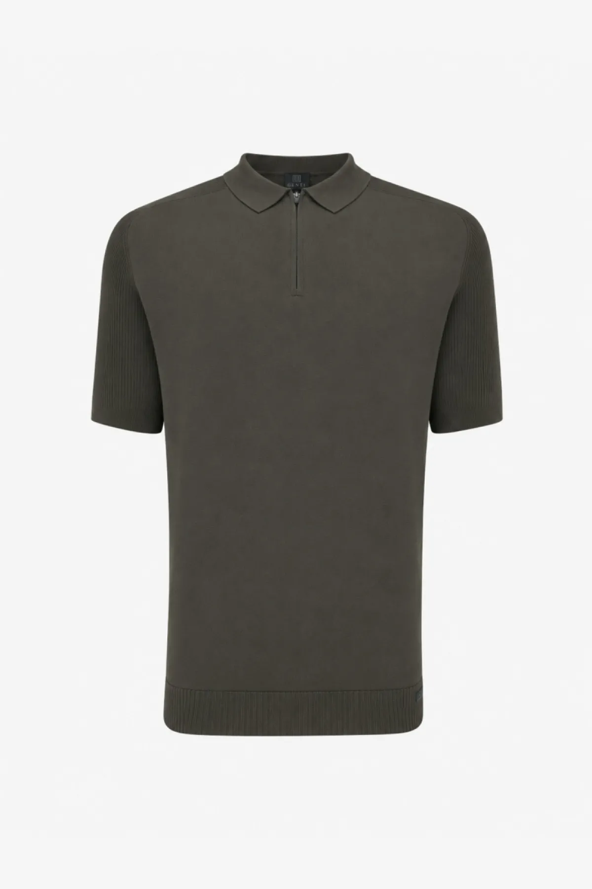 Polo Half Zip | Groen