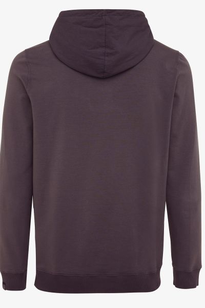 Hoodie zip rood