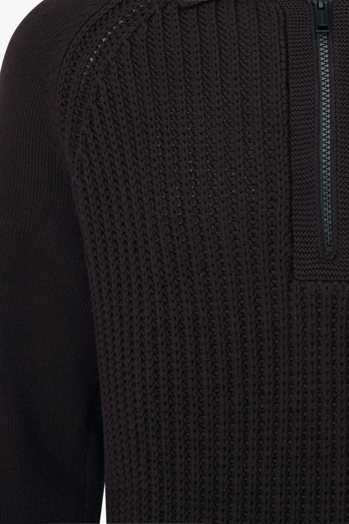Polo Zip | Bordeaux