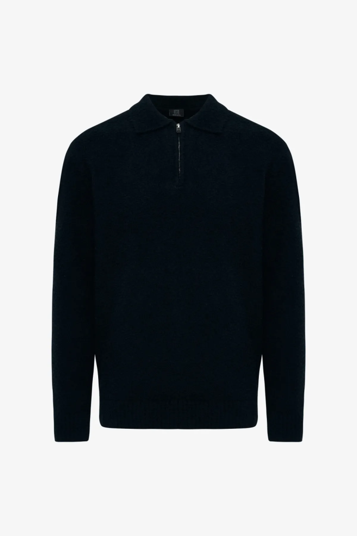Polo Zip | Zwart
