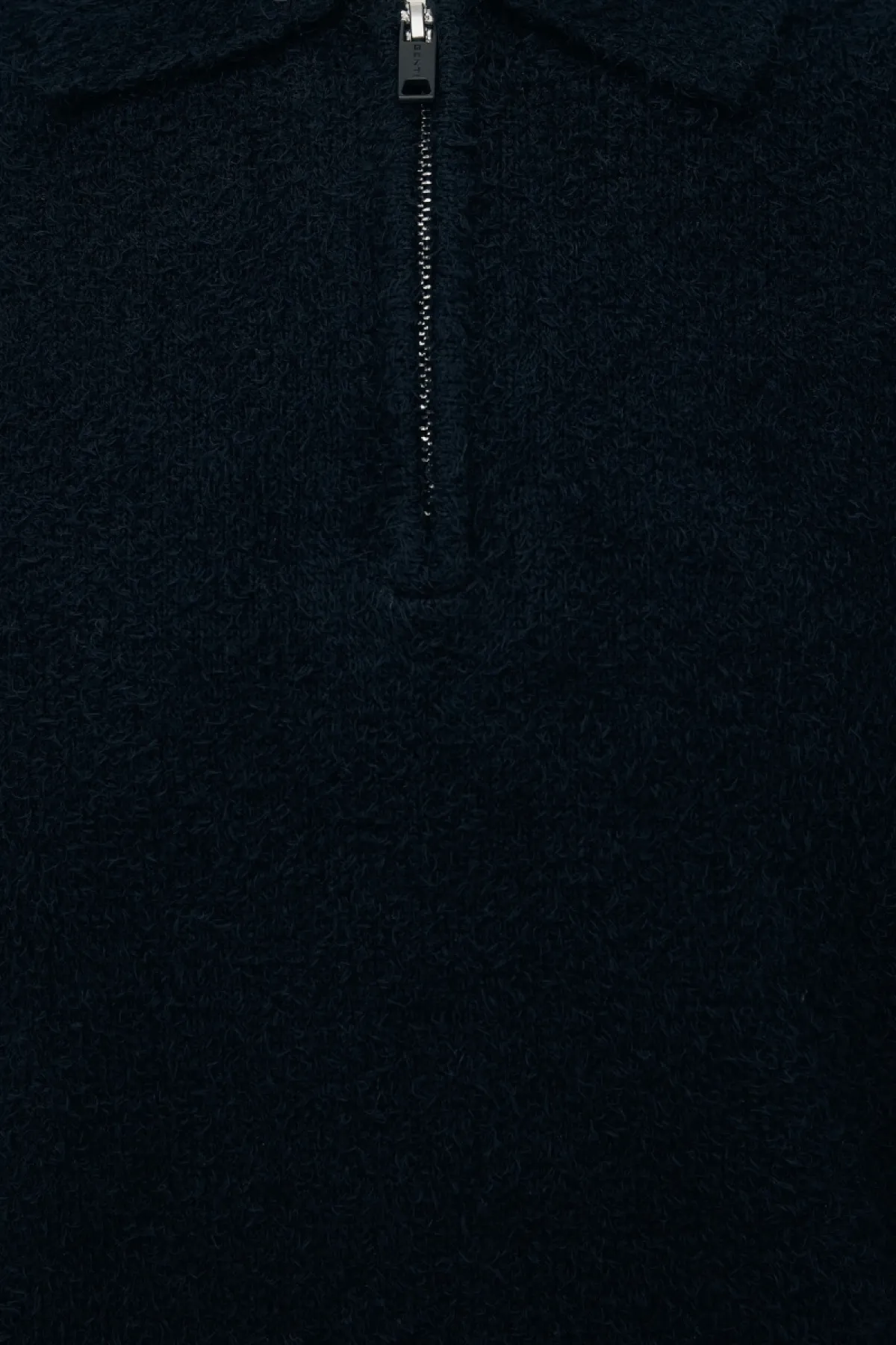 Polo Zip | Zwart