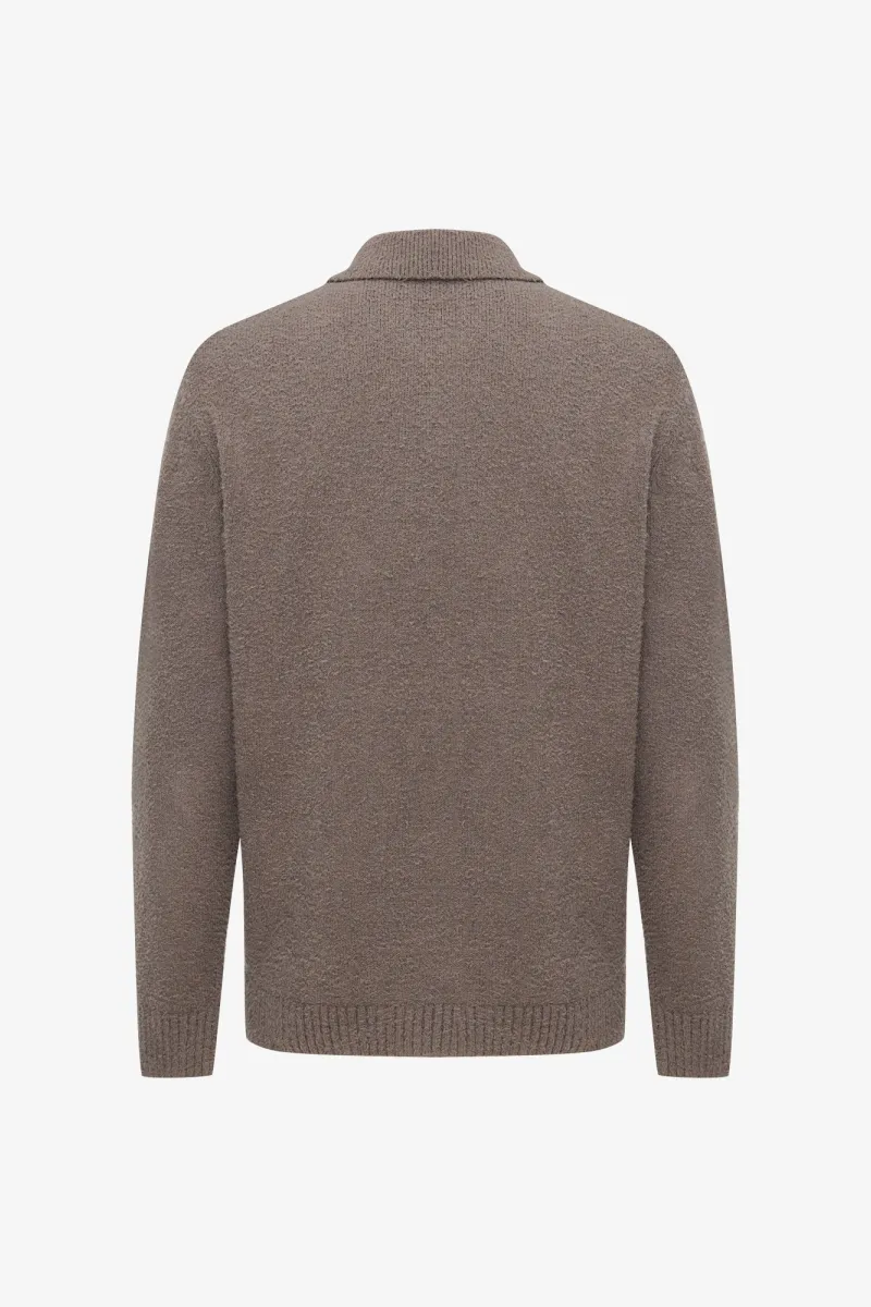 Polo Zip | Taupe