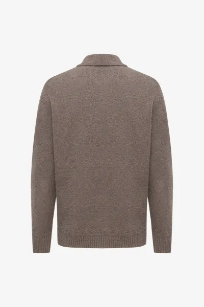 Polo Zip | Taupe