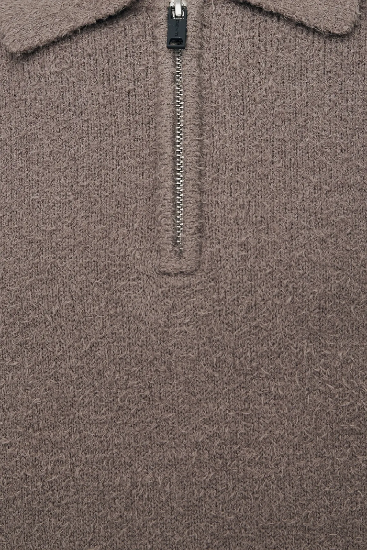 Polo Zip | Taupe