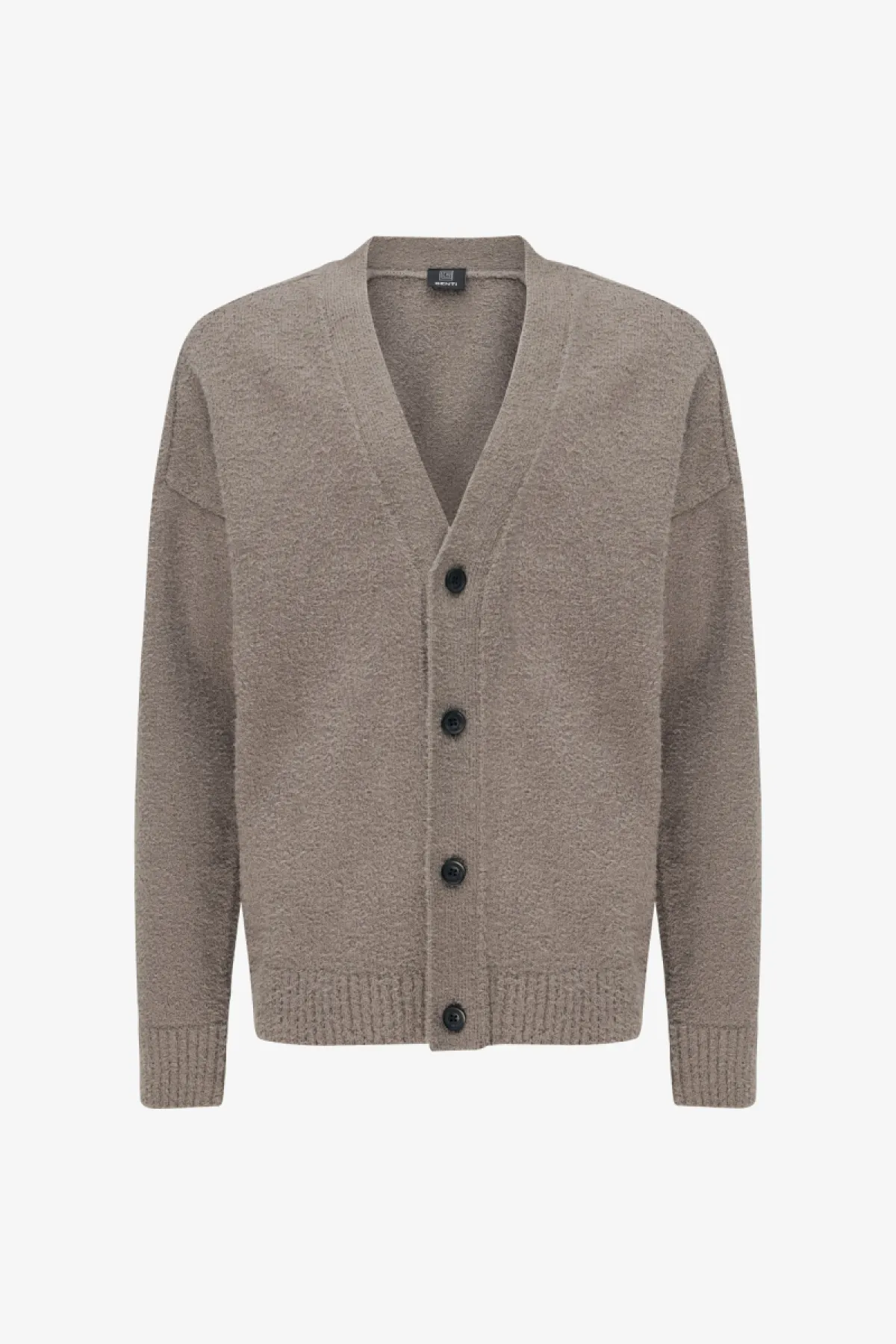 Bouclé Cardigan | Taupe