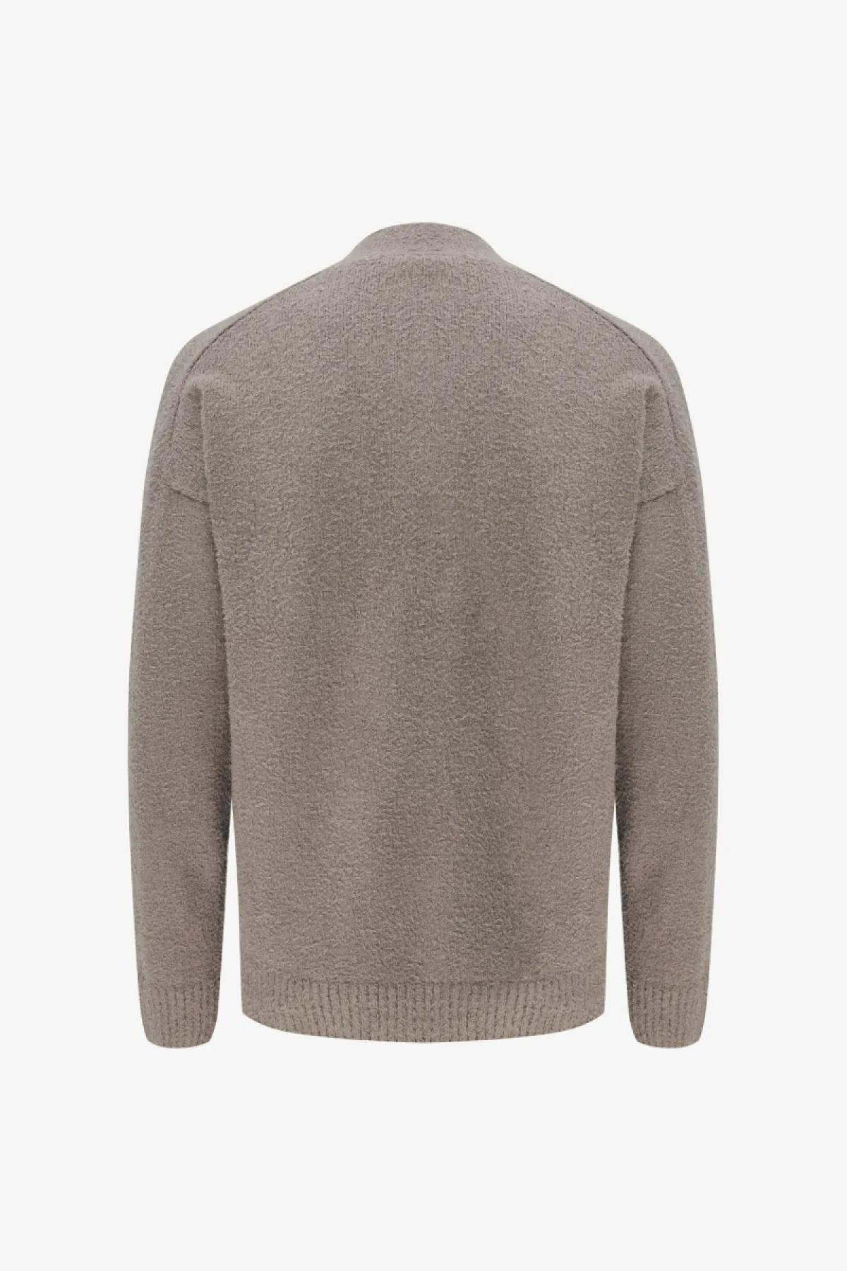 Bouclé Cardigan | Taupe