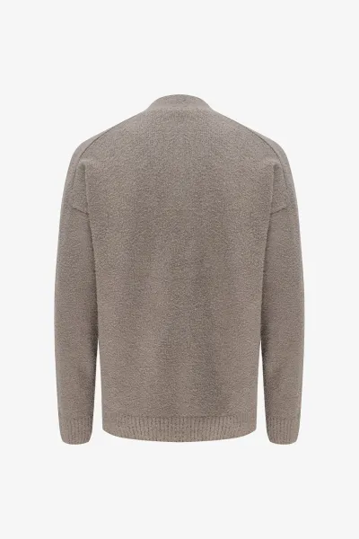 Bouclé Cardigan | Taupe