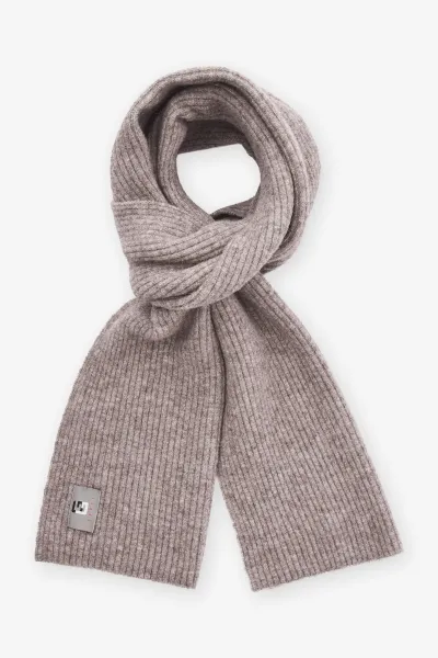 Monogram Scarf | Taupe