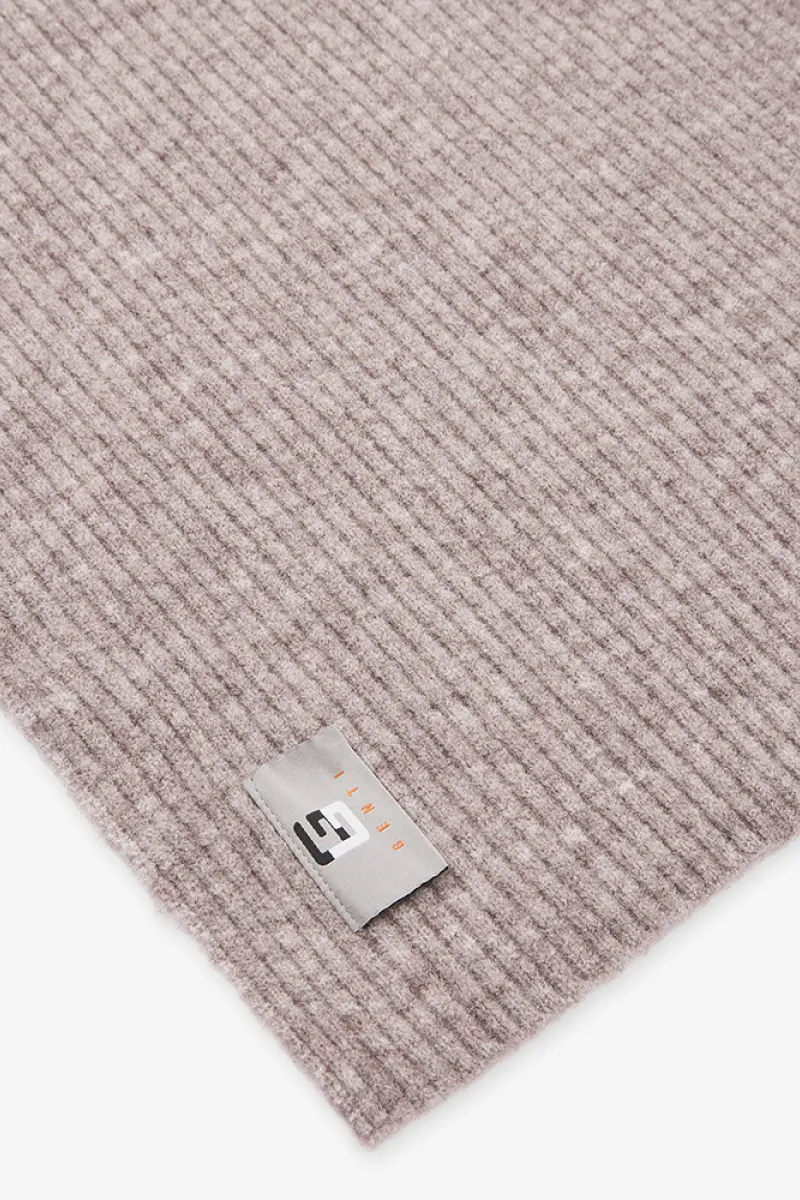 Monogram Scarf | Taupe