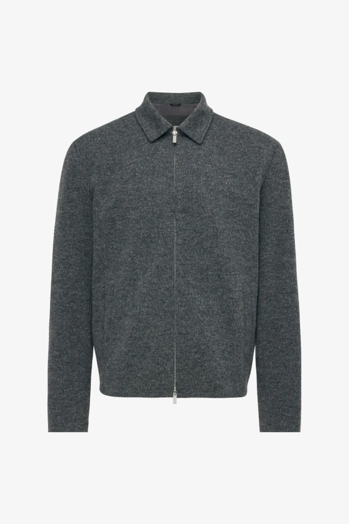 Monogram Overshirt Viper | Donkergrijs
