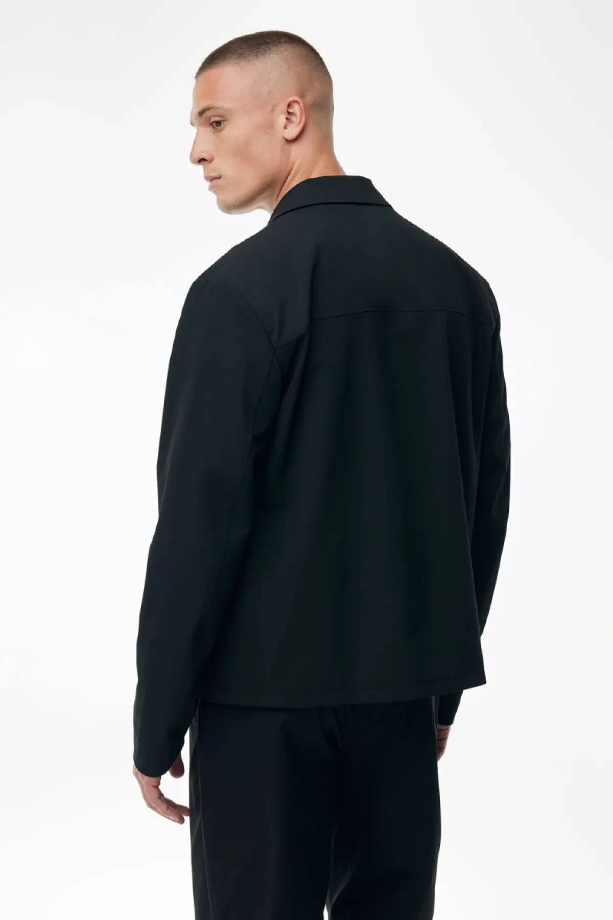 Monogram Jacket Viper | Zwart