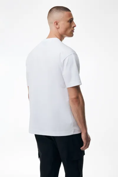Relaxed Fit T-shirt | Wit