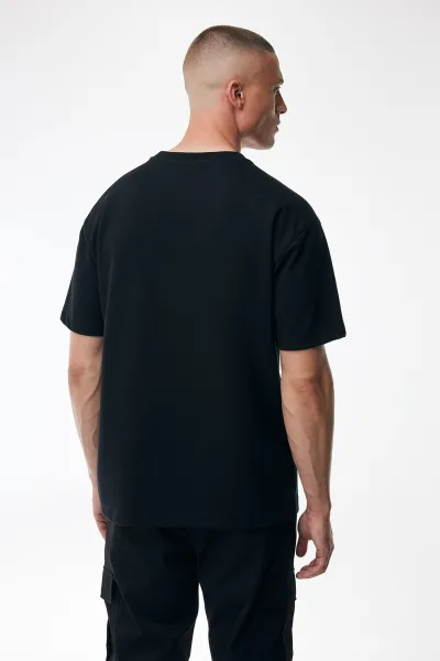 Relaxed Fit T-shirt | Zwart