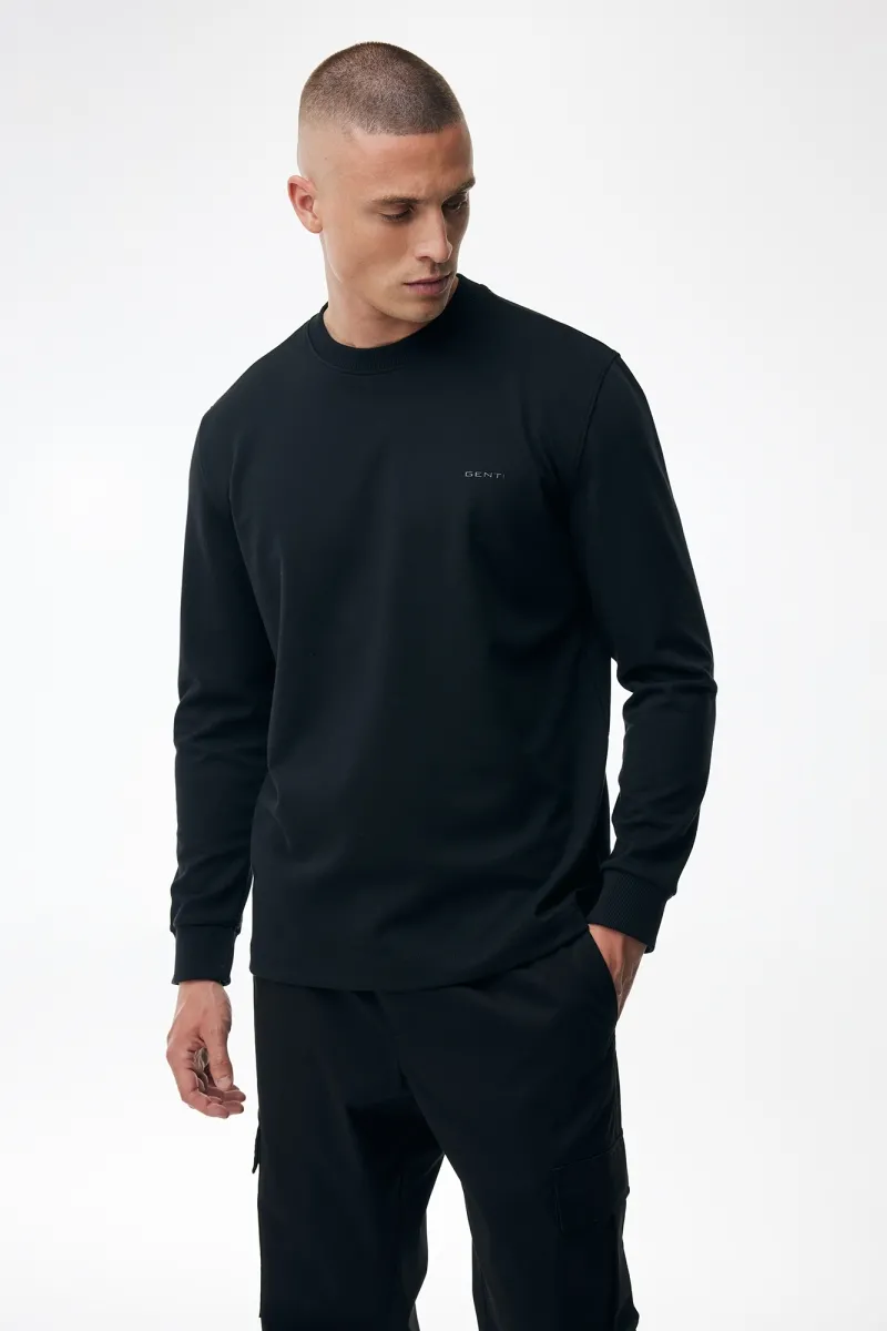 Longsleeve T-Shirt | Zwart