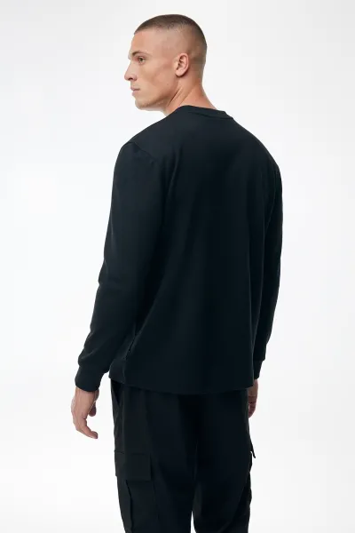 Longsleeve T-Shirt | Zwart