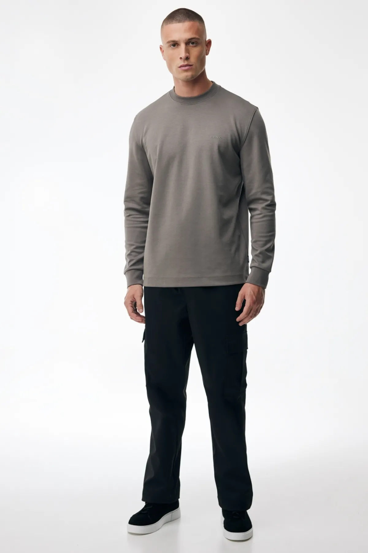 Longsleeve T-Shirt | Taupe