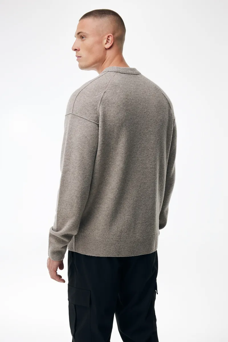 Relaxed Roundneck | Beige