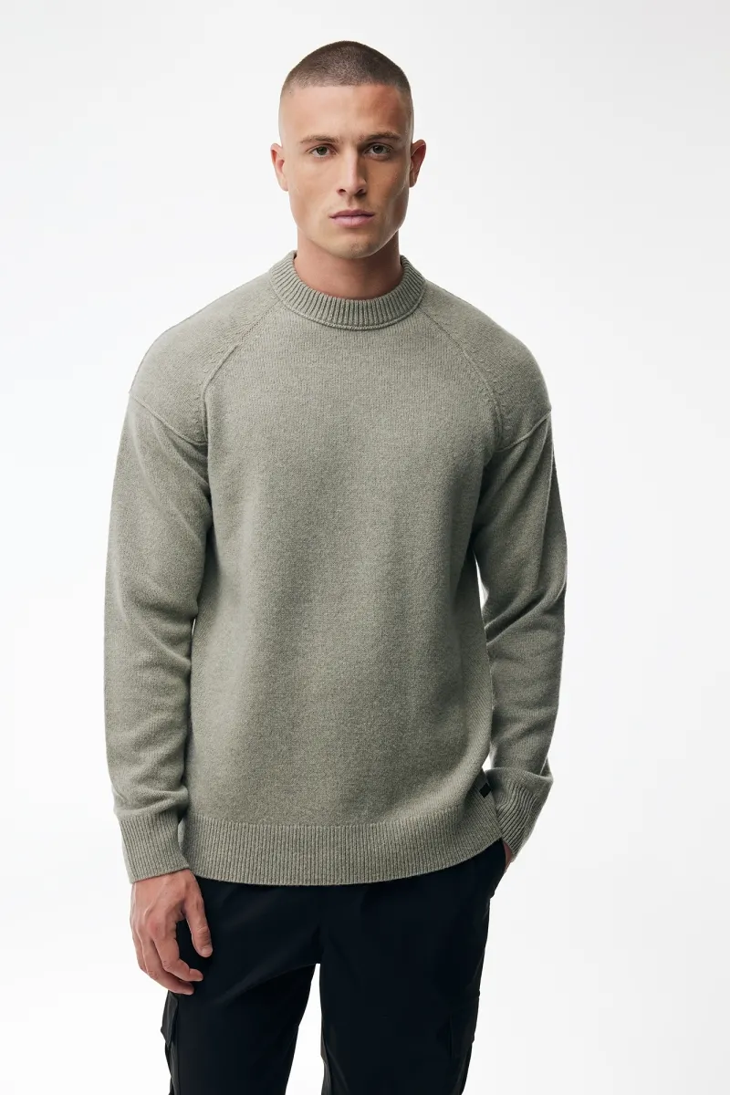 Relaxed Roundneck | Light Taupe