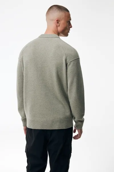 Relaxed Roundneck | Light Taupe