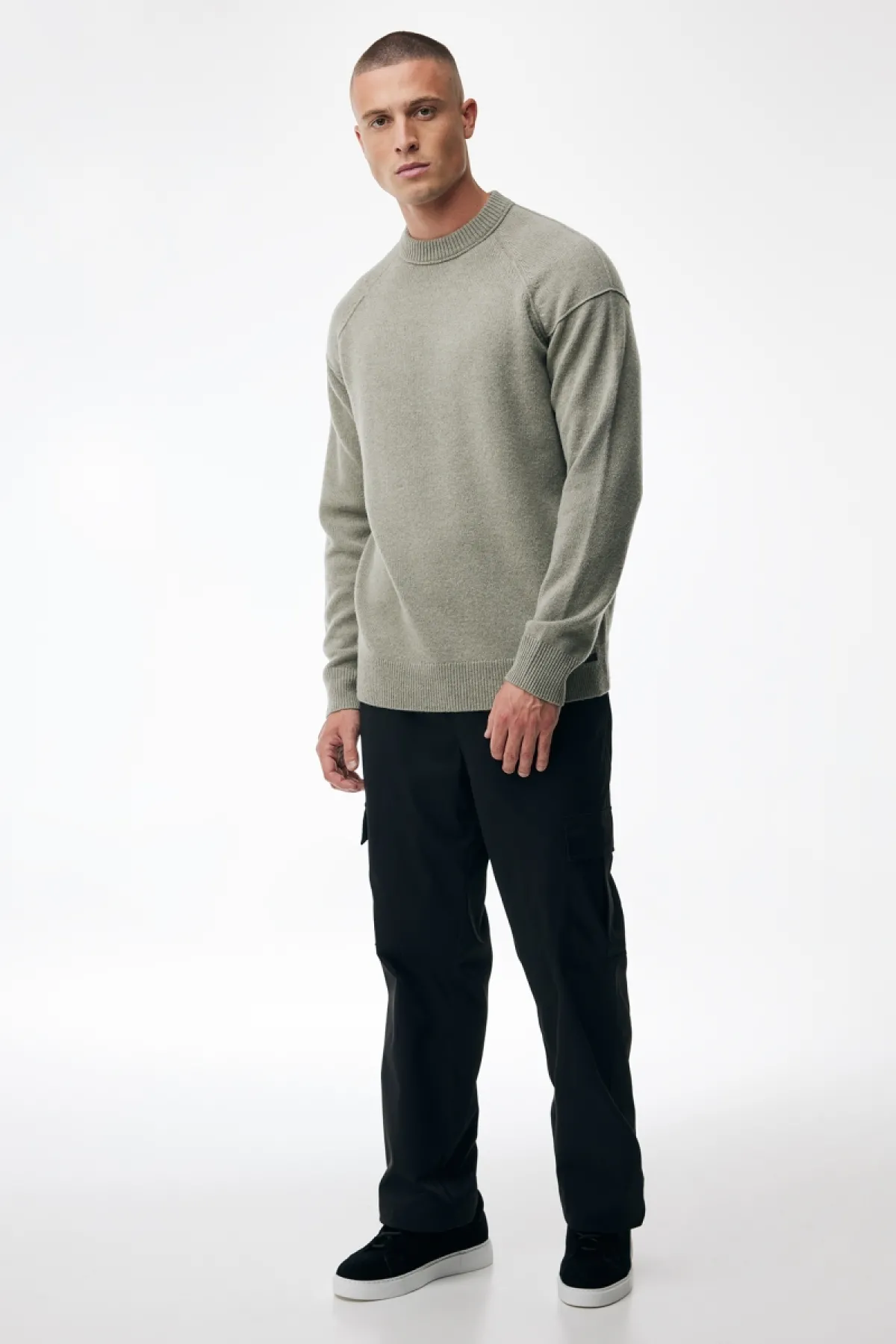 Relaxed Roundneck | Light Taupe