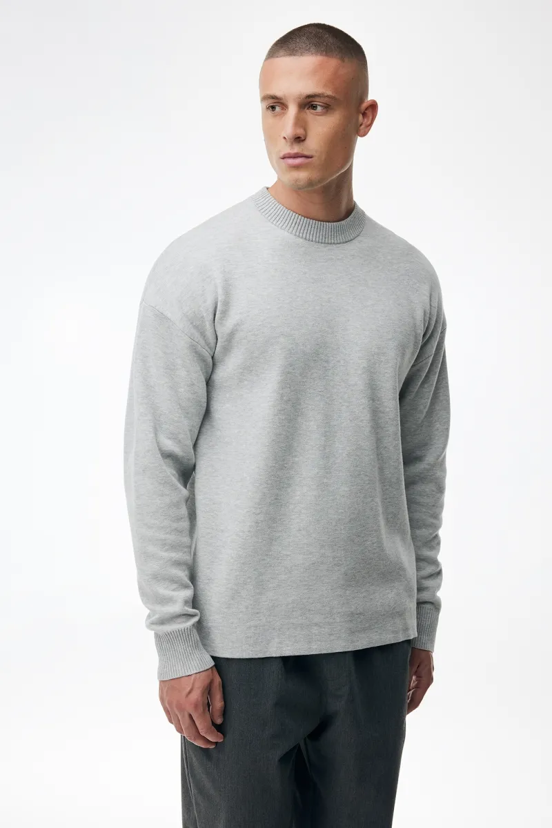 Monogram Roundneck | Grijs