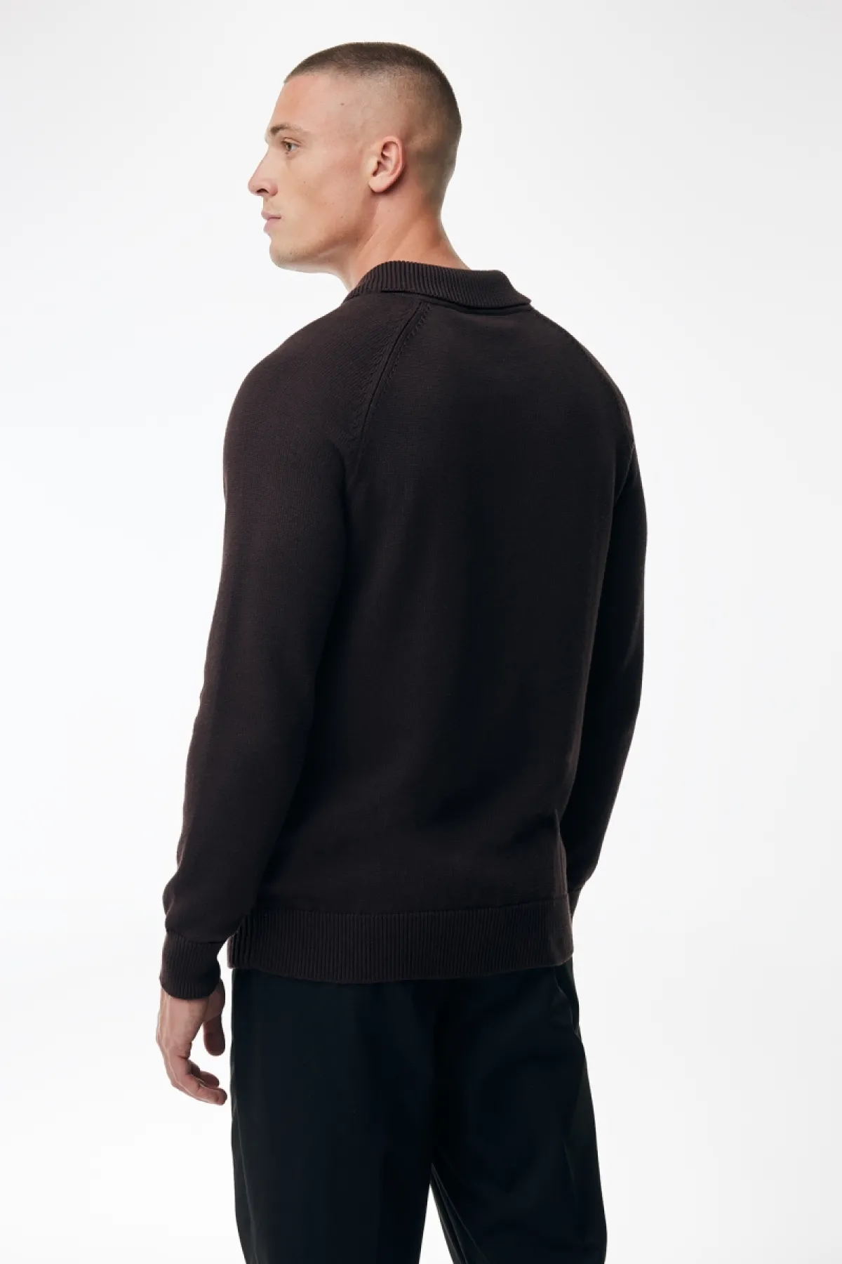 Polo Zip | Bordeaux