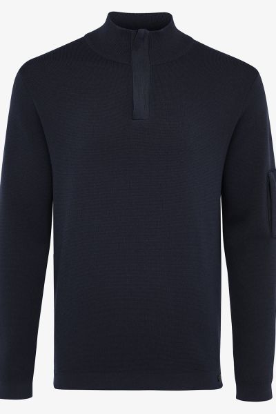 Cool Dry turtle zip donkerblauw