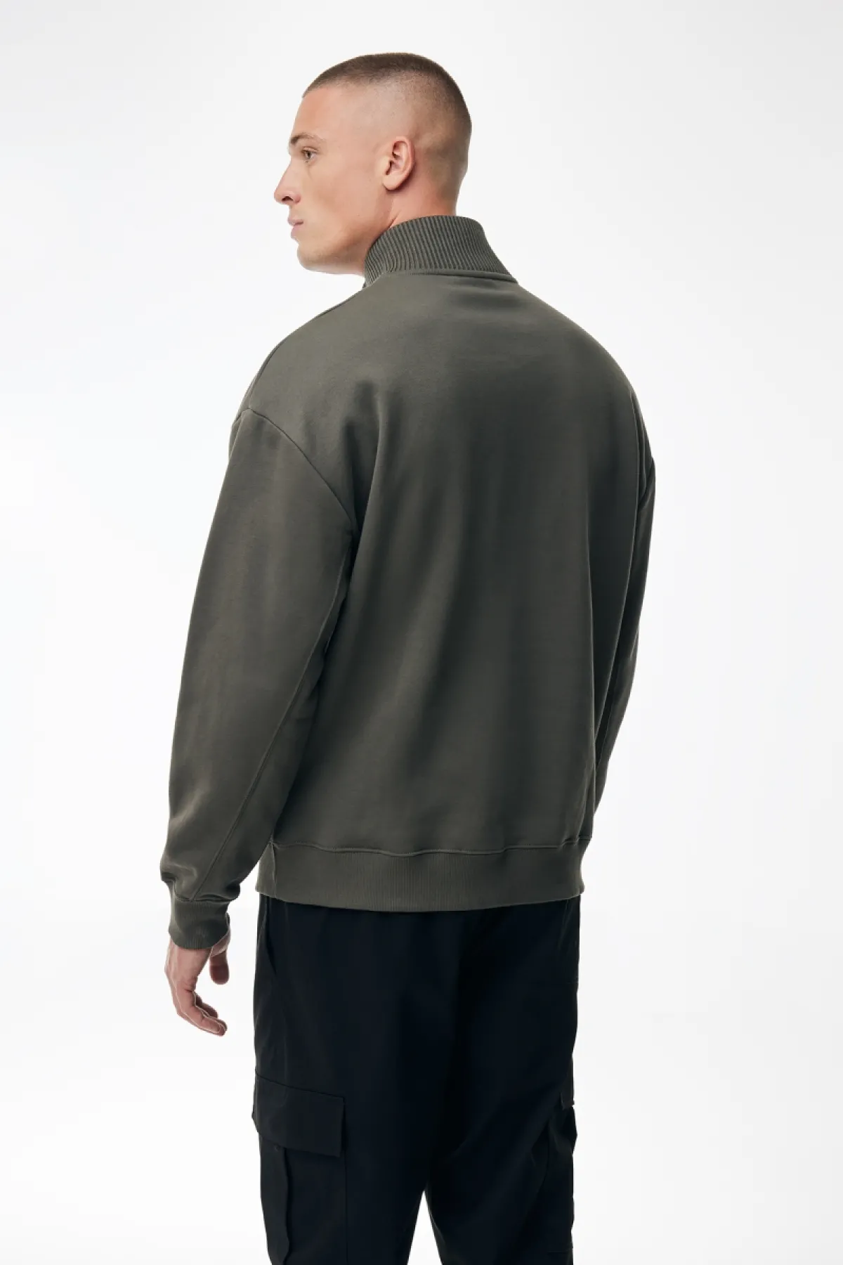 Turtle Half Zip Sweater | Groen