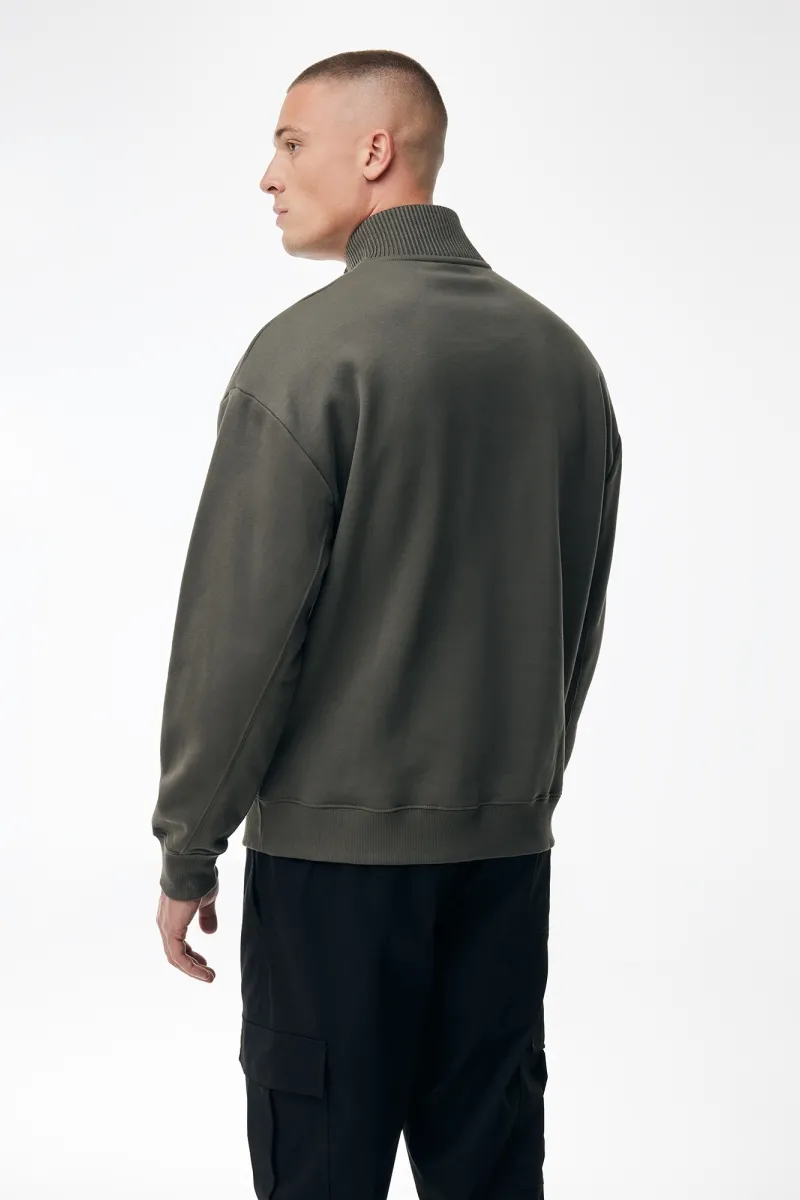 Turtle Half Zip Sweater | Groen