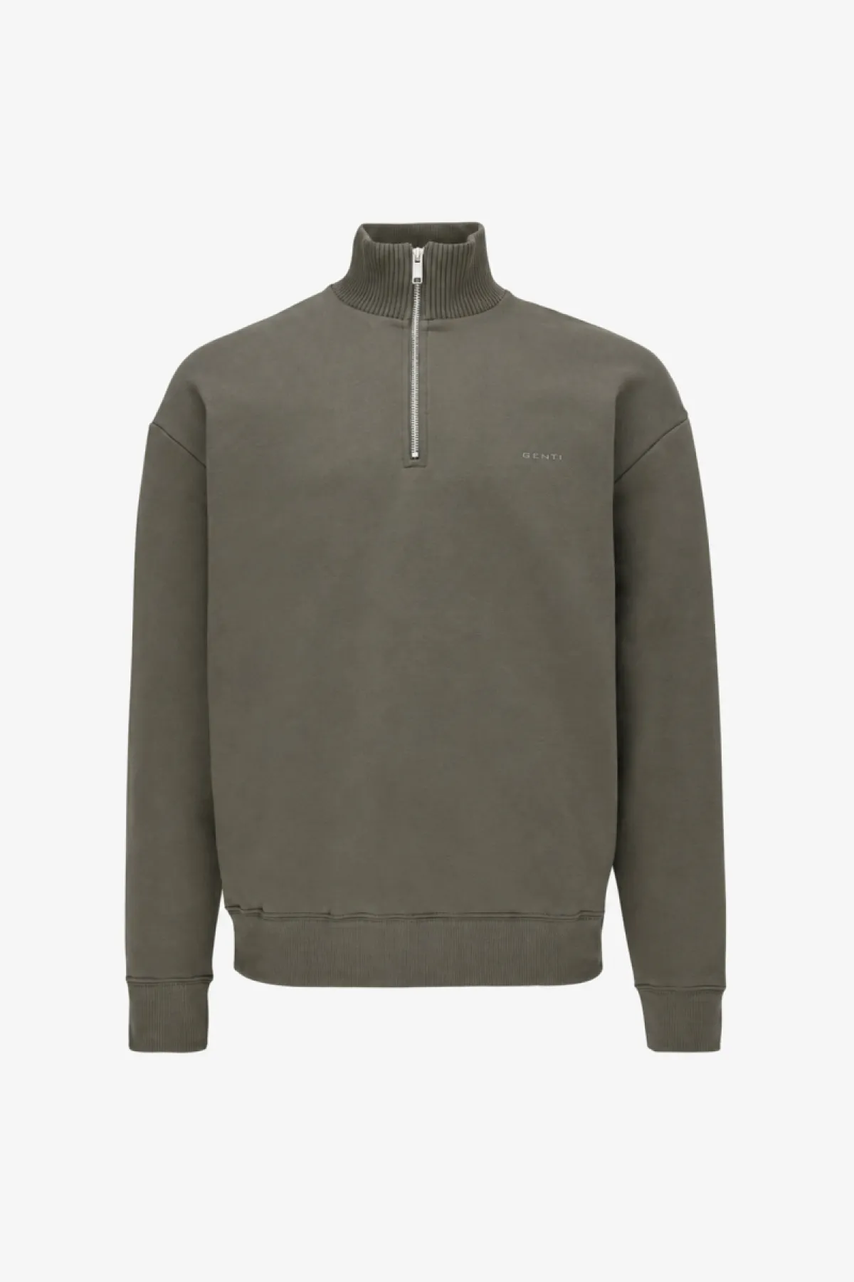Turtle Half Zip Sweater | Groen