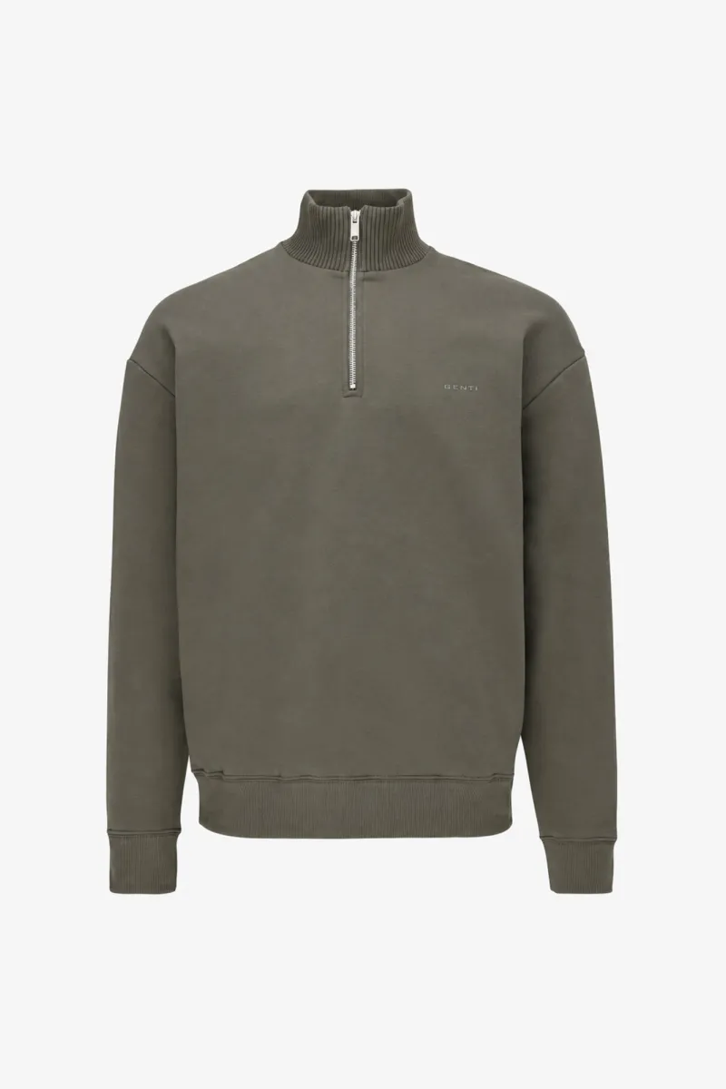 Turtle Half Zip Sweater | Groen