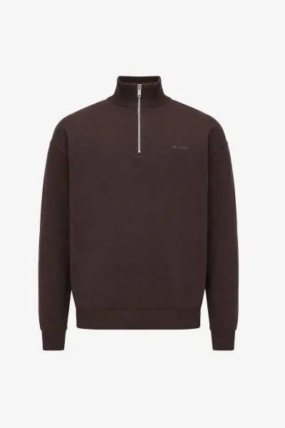 Turtle Half Zip Sweater | Bordeaux