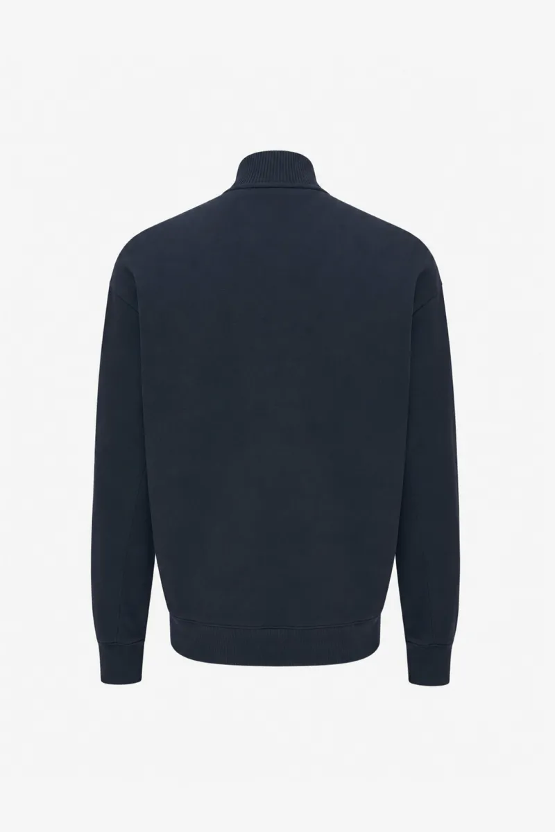 Turtle Half Zip Sweater | Donkerblauw