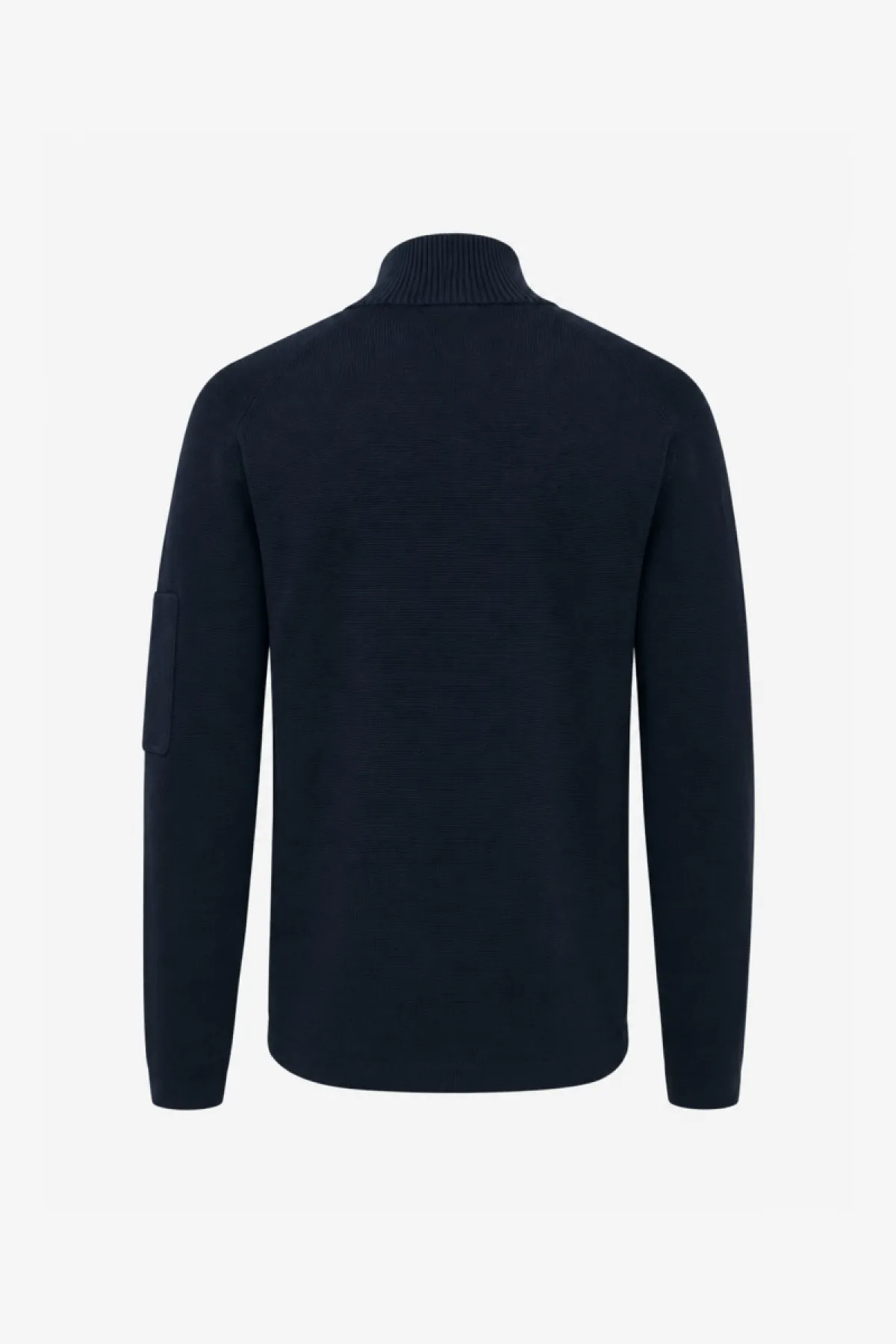 Turtle Zip Longsleeve | Donkerblauw