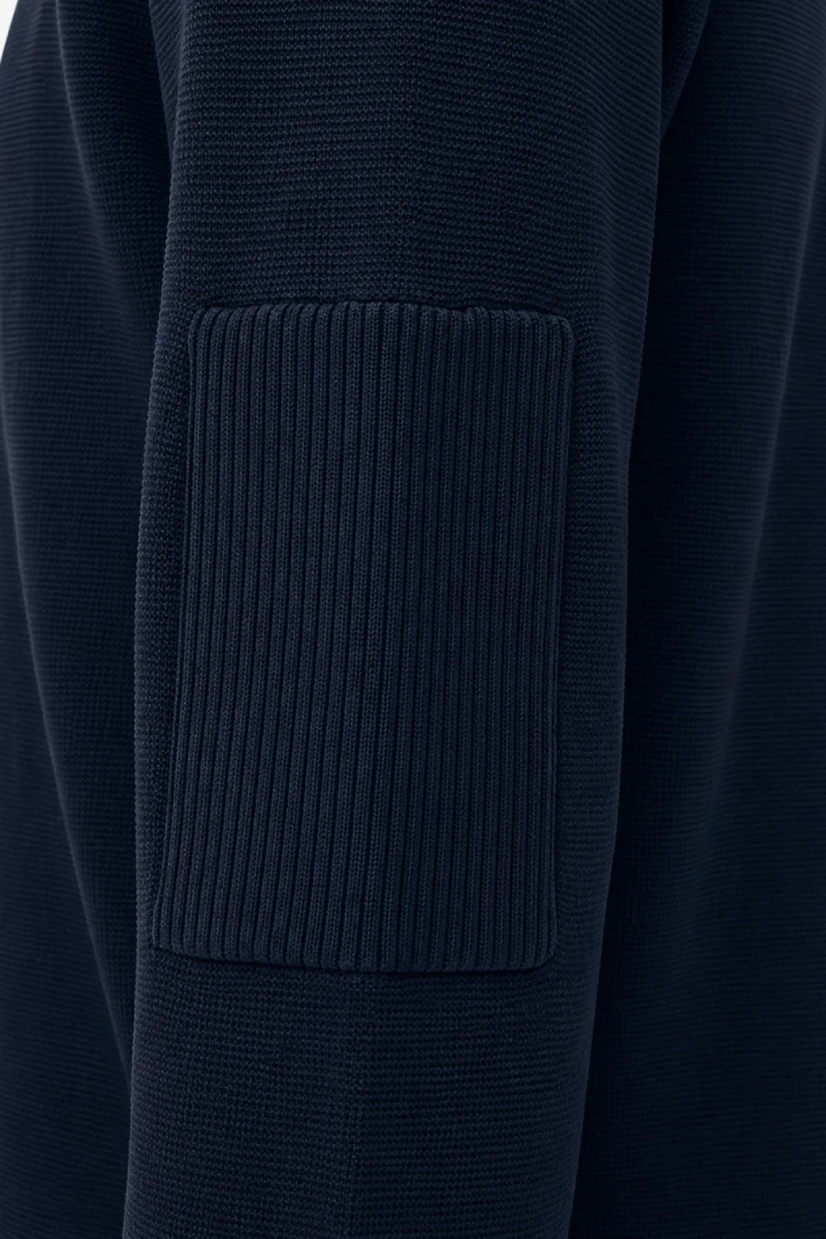 Turtle Zip Longsleeve | Donkerblauw