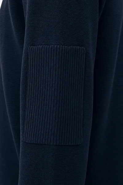 Turtle Zip Longsleeve | Donkerblauw