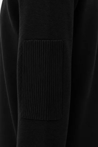 Turtle Zip Longsleeve | Zwart