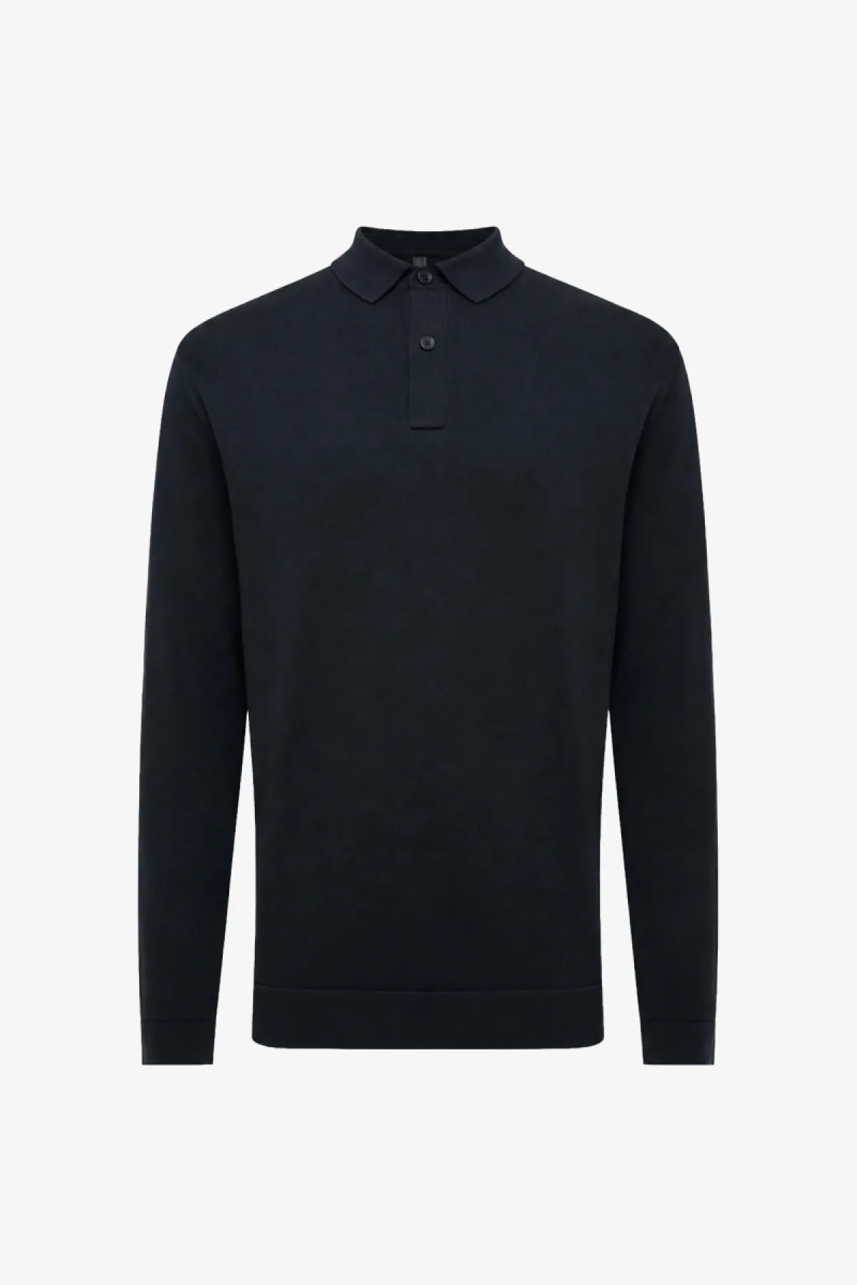Polo Longsleeve | Donkerblauw