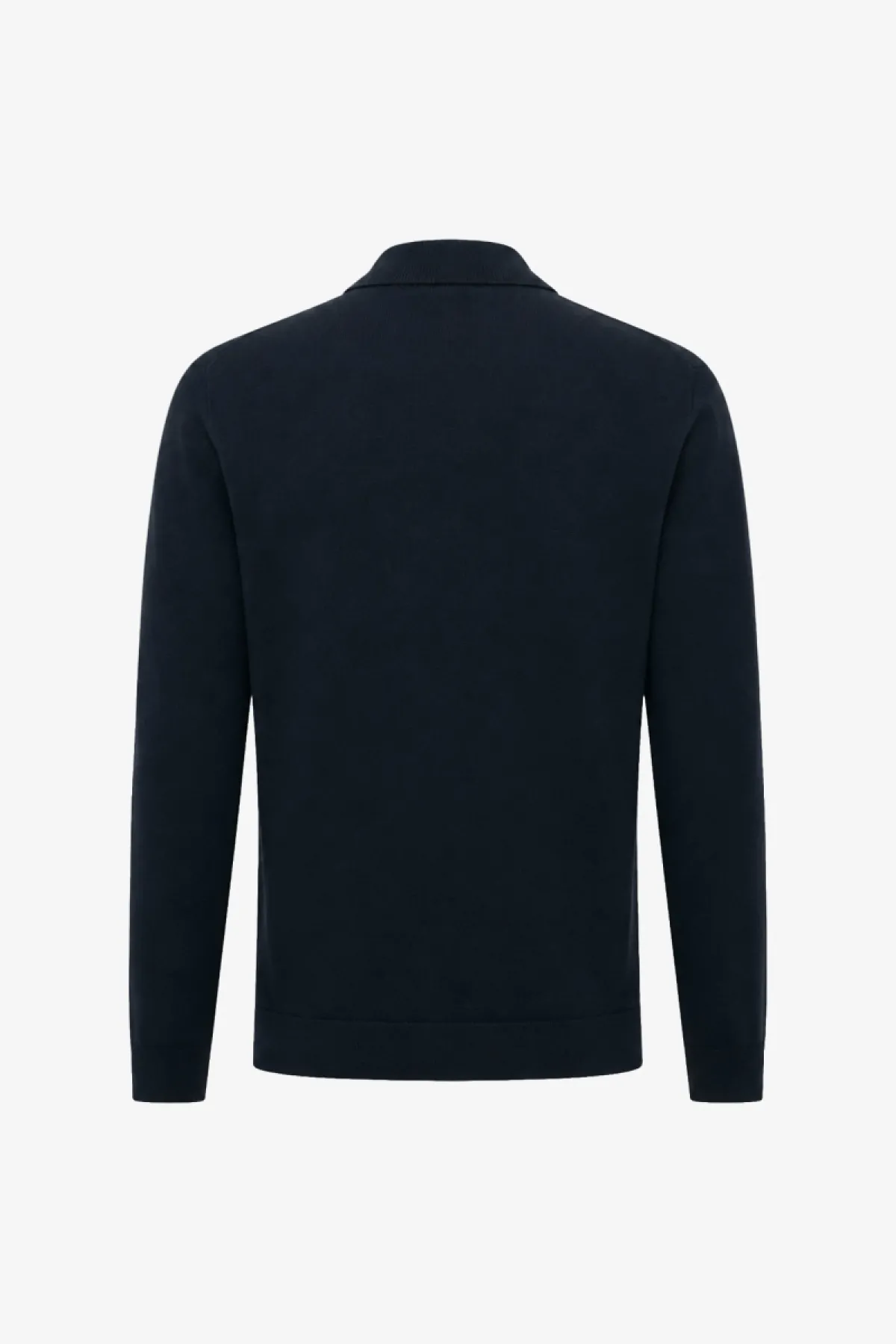 Polo Longsleeve | Donkerblauw