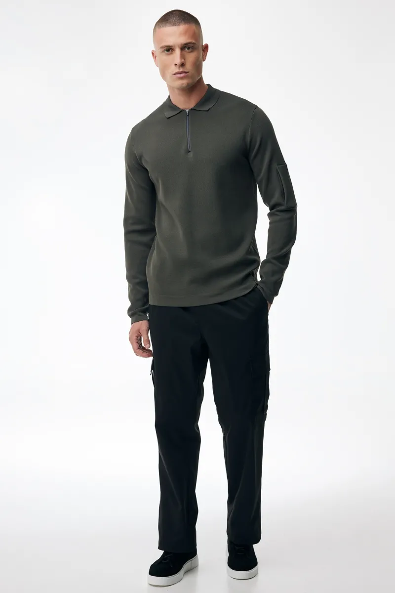 Polo Zip | Groen