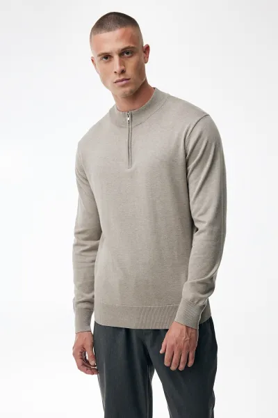 Turtle Zip | Beige