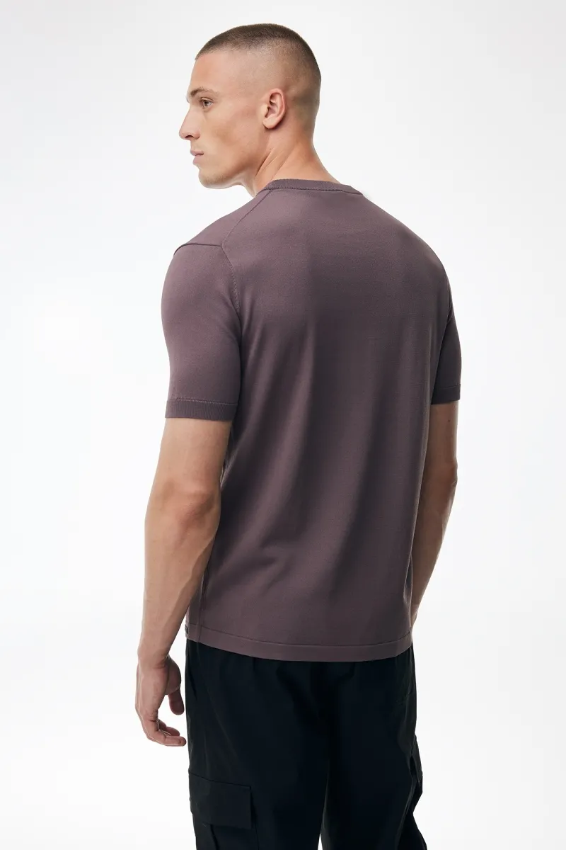 Roundneck T-shirt | Mauve